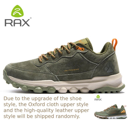 RAX Running Shoes Men&Women Outdoor Sport Shoes Breathable Lightweight Sneakers Air Mesh Upper Anti-slip Natural Rubber Outsole PlatiNum