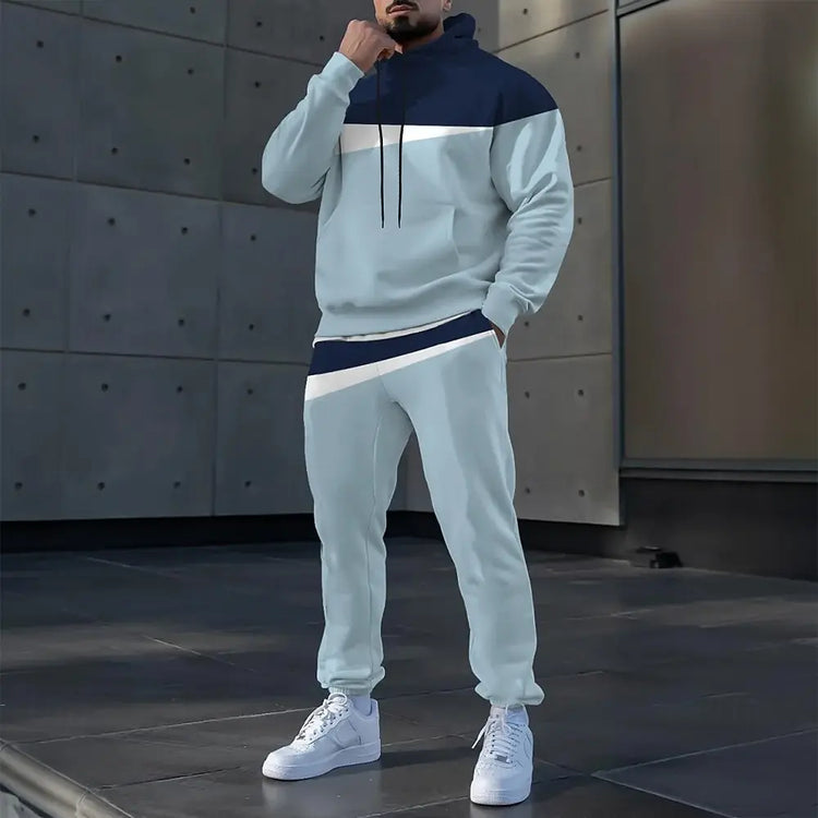 The Design Of Men'S Hooded Sportswear Is Perfect For Both Sports And Fashionable Casual Sets