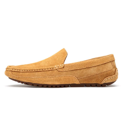 Mocassini da uomo in pelle scamosciata di lusso 2022 scarpe casual da uomo scarpe da barca fatte a mano da uomo Slipon scarpe da guida mocassini maschili Zapatos