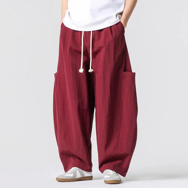 Pantaloni Cargo 2026 da Uomo e Donna con Tasche Grandi, Leggeri, Sottili, Tinta Unita, Gamba Dritta, Oversize, Streetwear, Taglie Forti fino alla 5XL