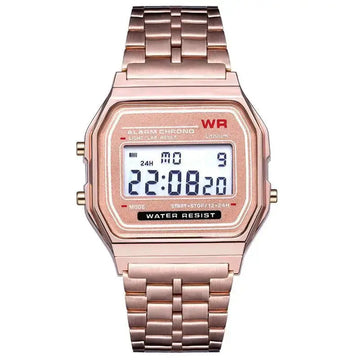 Orologio da donna uomo unisex oro argento nero vintage LED digitale sportivo militare orologi da polso elettronico digitale presente regalo maschile platinumshop