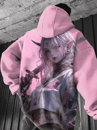 Anime Character 3d Print Hoodies Men Women Fashion Hoodies Sweatshit Sexy Girls Coats Women Sweats Womens Clothing Oversized New
