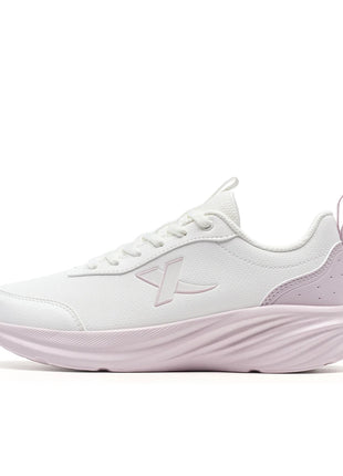Xtep Running Shoe for Women Support Yu Yi Fw Cushioning Shock WaterProof Stability Durability Breathable Sneakers 875418110055 PlatiNum