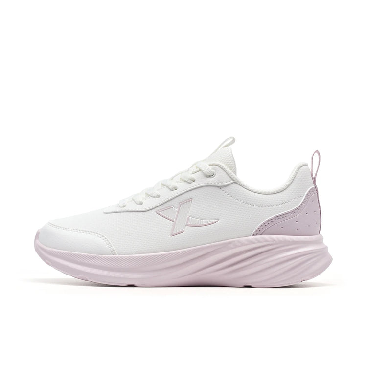 Xtep Running Shoe for Women Support Yu Yi Fw Cushioning Shock WaterProof Stability Durability Breathable Sneakers 875418110055 PlatiNum
