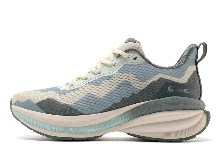 ONEMIX Scarpe da corsa per donna Estate Low-top Ammortizzazione antiscivolo Comode sneakers traspiranti Scarpe leggere elastiche morbide PlatiNum