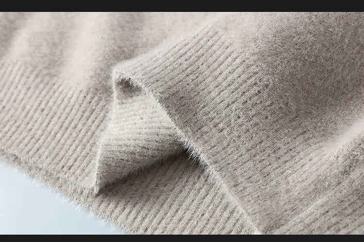 Winter new style Men's Sweater Long sleeve Letter Pattern Men Fashion Sweaters Thicken Warm Wool Pullovers Sweater