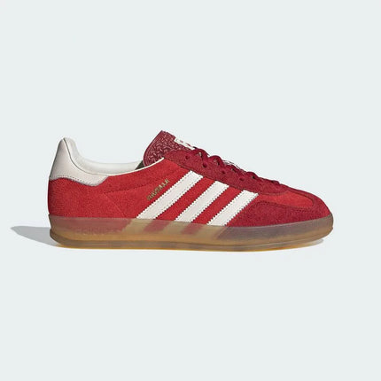adidas Originals GAZELLE, sneakers basse comode e versatili, ammortizzanti e resistenti all'usura, per uomo e donna, rosse IE1051