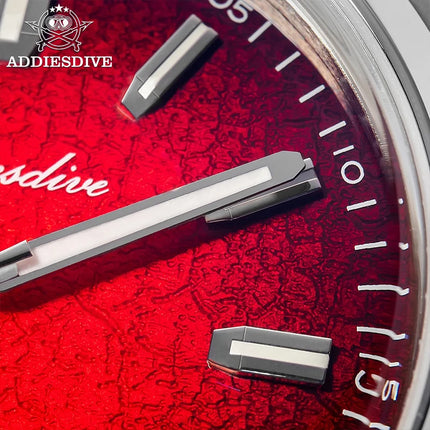 ADDIESDIVE New Men's Watches Mechanical 39mm Bubble Glass Stainless Steel Luminous Luxury Watch 100m Waterproof Automatic Watch