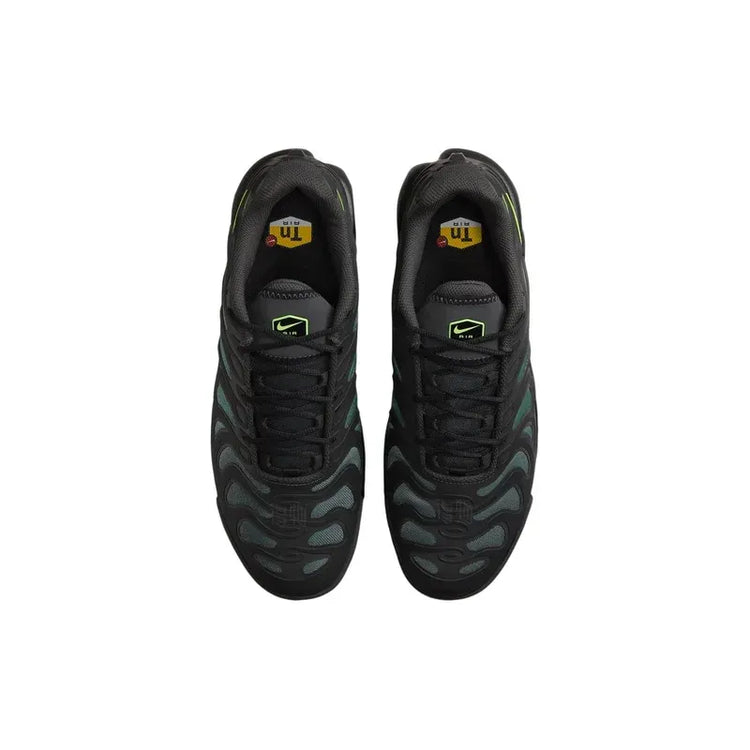 Nike Air Max Plus TN Drift Black Green Strike Men Women Tuned Air Cushioning Support Retro Running Shoes FD4290-006