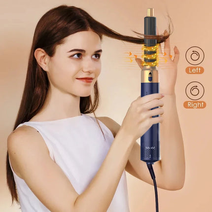 5 In 1 Multi Styler New Design Hair Dryer for Hair 5 in 1 Styler with Curling Barrel Hot Air Brush Styling Tool MultiStyler