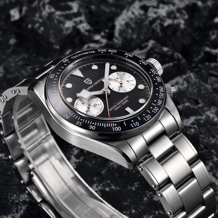 Nuovo Orologio da Uomo PAGANI DESIGN BB Panda 2026, Orologio al Quarzo di Lusso Retrò, Cronografo Sportivo da Polso, Impermeabile 100M, Luminoso