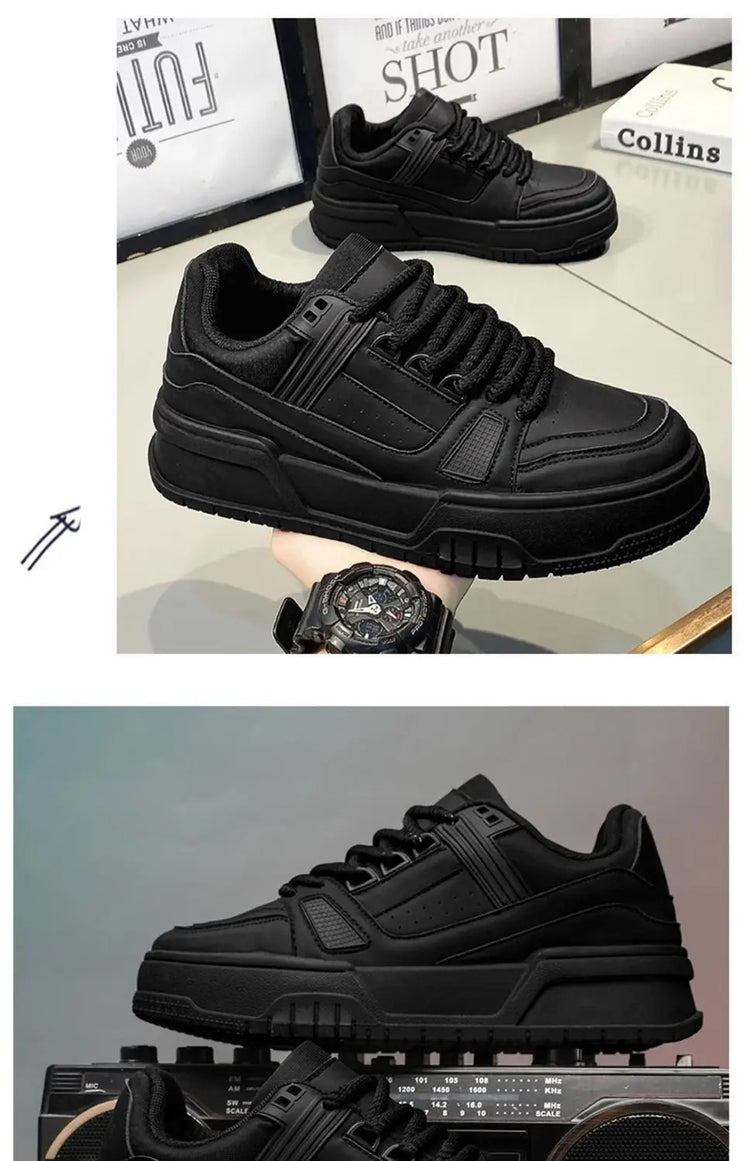 Men's Sneakers Jogging Shoes New Fashion Platform Shoes Men Outdoor Designer Trainers Beathable Running Sneakers Mens Tenis Shoe