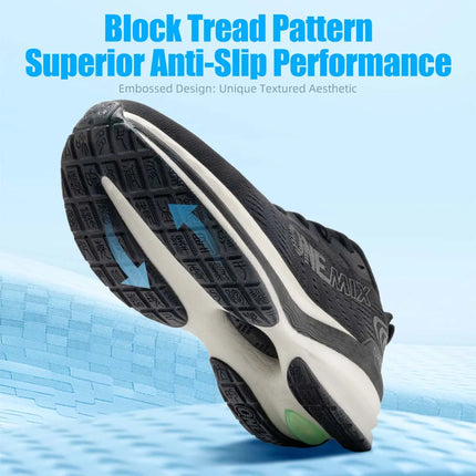 ONEMIX Scarpe da corsa per uomo Cuscino Scarpe da ginnastica per coppia atletica Scarpe sportive estive per esterni Scarpe da jogging da donna Scarpe da ginnastica da passeggio PlatiNum