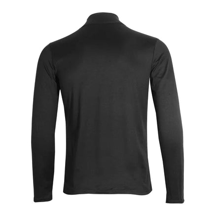 Men's High Neck T-shirts Fashion Solid Slim Long Sleeve T-shirt Male Long Sleeve Basic Bottoming Shirt Fashion Slim-Fit Tops PlatiNum