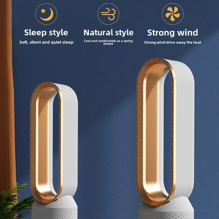 NUOVO Ventilatore Senza Pale 2026 per Purificazione dell'Aria Domestica, Circolazione Ultra Silenziosa, Ventilatore a Torre per Dormitorio