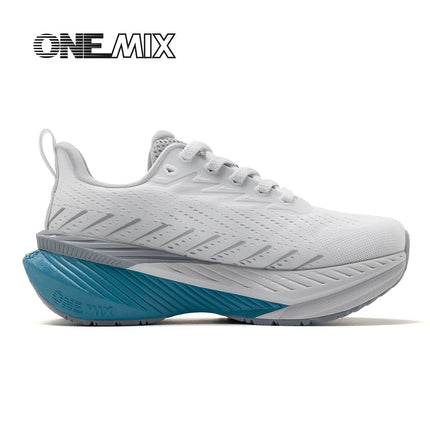 ONEMIX-Scarpe da corsa leggere per uomo e donna Scarpe sportive con ammortizzazione stabile Scarpe da passeggio resistenti alle rimbalzo Novità all'aperto PlatiNum