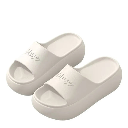Ciabatte Casual Antiscivolo con Suola Spessa, Stile Estivo, Comode Ciabatte da Casa, Ciabatte da Bagno con Rialzo, Ciabatte da Spiaggia da Donna - platinumshop