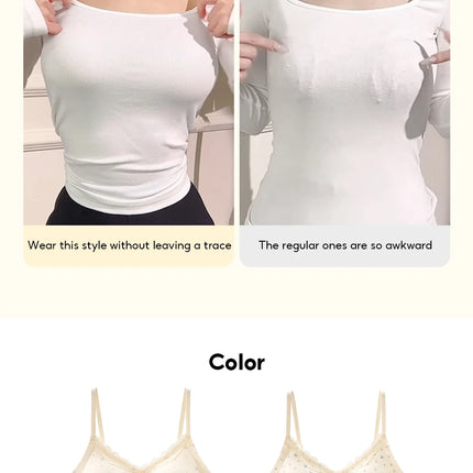 FallSweet French Floral Wireless Push Up Bra for Women Sweet Lace Bralette with Small Breasts Anti-sagging Brassiere Lingerie
