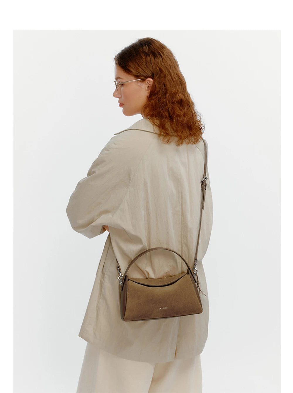 LA FESTIN Original Handbag Woman 2025 New Shoulder Bag Large Tote Bag Suede Bag Fashion Crossbody Bag Luxury Brand Bags