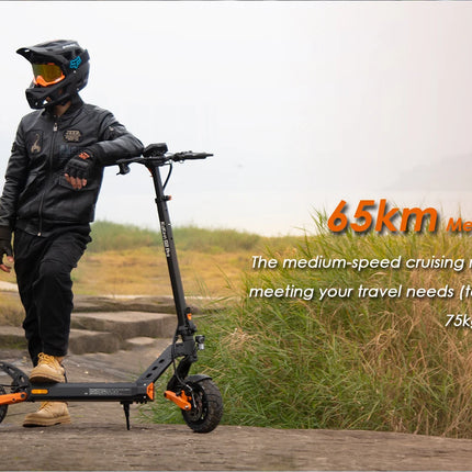 Monopattino elettrico Kukirin G2 Pro（ABE） per il trasporto urbano, motore da 500W, batteria da 48V 15.6Ah, pneumatici da 9 pollici, monopattino elettrico portatile