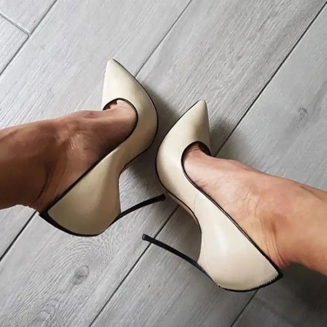 Nuove donne di estate pompe superficiale peep-toe tacchi alti scarpe da donna donna metallo stiletto punta a punta scarpe da donna Zapatos De Mujer platinumshop