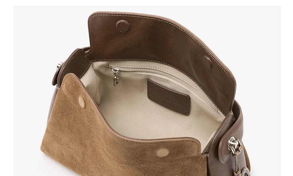 LA FESTIN Original Handbag Woman 2025 New Shoulder Bag Large Tote Bag Suede Bag Fashion Crossbody Bag Luxury Brand Bags