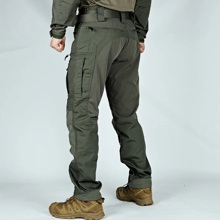 Men's Outdoor Tactical Pants With Multi Pocket Combat Training Hunting Cargo Pants Waterproof Wear-resistant Workwear Pants
