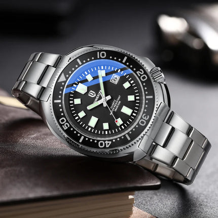 QINGXIYA Orologi al quarzo da uomo di lusso delle migliori marche Cinturino in acciaio inossidabile di alta qualità Orologio sportivo di moda con data luminosa impermeabile platinumshop