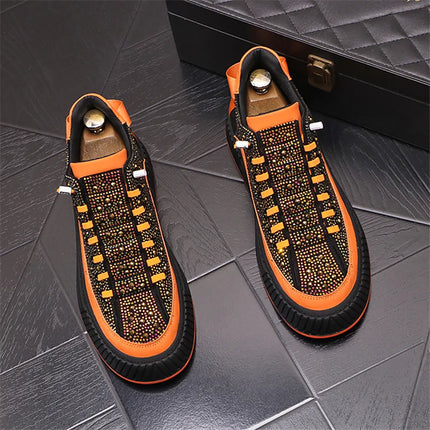 High Quality Camel Hiking Men Autumn Non-Slip Outdoor Sports Walking Loafers Italian Designer Party Dress Wedding Shoe B3