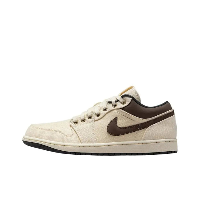 Scarpe da basket Nike Air Jordan 1 Low unisex, ammortizzate, antiscivolo, resistenti e dal design classico 553558-149 platinumshop