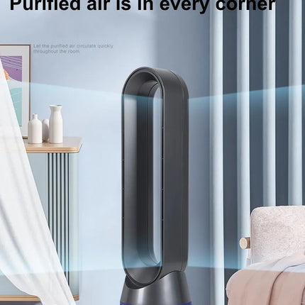 Nuovo riscaldatore 2022, ventilatore domestico a risparmio energetico, riscaldamento termoelettrico a piena velocità, ventilatore senza pale a doppia funzione caldo e freddo