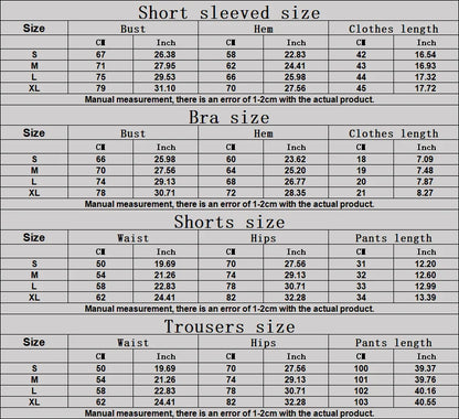 2 Pieces Yoga Set Gym Clothes Sportswear Yoga Suits For Women Fitness Short Sleeve Crop Top Tracksuits Sports Bra Gym Leggings