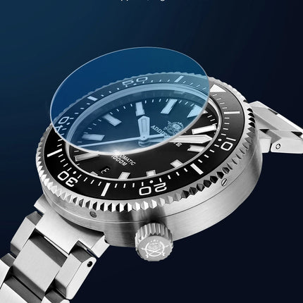 ADDIESDIVE Men's Luxury Watch 1000m Diver's Watch Waterproof Luminous Sapphire Glass Reloj Hombre Automatic Mechanical Watches