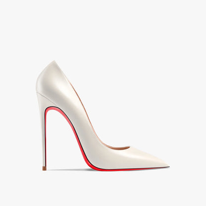 New Women's Red Shiny Bottom High Heels Luxury Pointed toe Pumps 12 cm Sexy Matte Party Wedding Shoes Elegant Woman Heeled Shoes