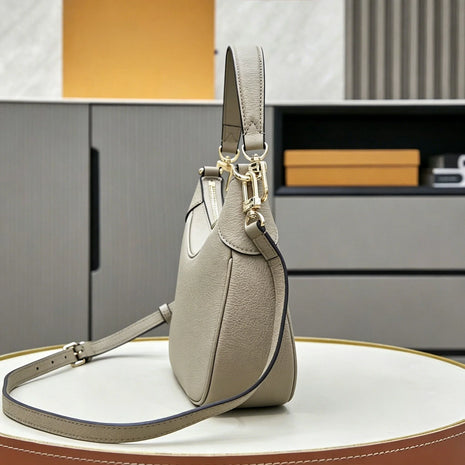 Borsa a tracolla da donna in pelle a grana raffinata, organizer per ufficio, con tracolla multi-regolabile, tote senza patta, versatile, universale, per documenti da lavoro