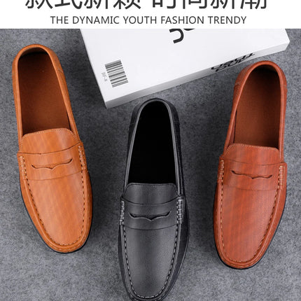 Designer Uomo Scarpe Casual Moda Uomo Scarpe Mocassini da uomo in vera pelle Mocassini Slip on Appartamenti da uomo Scarpe da guida maschili 2022