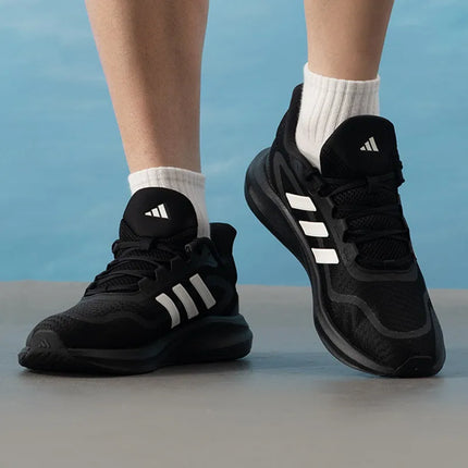 Scarpe da corsa Adidas originali da uomo, leggere, traspiranti, per fitness e allenamento sportivo, modello HQ7558-1