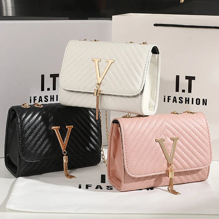 Embroidery Women Crossbody Bag 2023 Thread Luxury Handbag Shoulder Bags Brand Sequined Tassel Clutch Small Bag and Purse Party PlatiNum