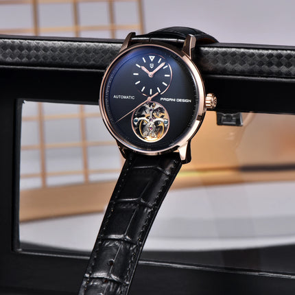 PAGANI DESIGN Nuovo Orologio Meccanico Automatico da Uomo 42MM, Impermeabile 100M, in Acciaio Inossidabile