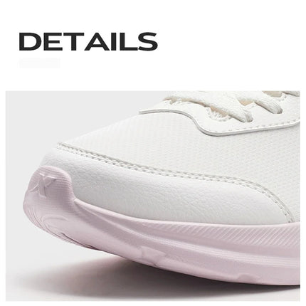 Xtep Running Shoe for Women Support Yu Yi Fw Cushioning Shock WaterProof Stability Durability Breathable Sneakers 875418110055 PlatiNum