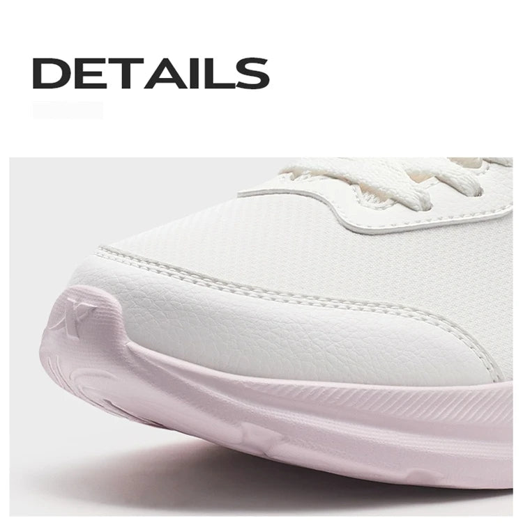 Xtep Running Shoe for Women Support Yu Yi Fw Cushioning Shock WaterProof Stability Durability Breathable Sneakers 875418110055 PlatiNum