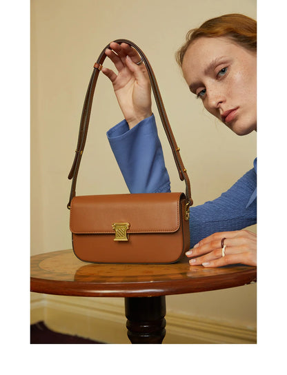 LA FESTIN Original Brand New Shoulder Crossbody Bag Handbag Women Leather Bag Small Square Bag Ladies Designer Fashion Bags