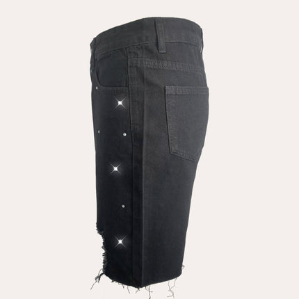 Shorts Female Jeans Jorts New Summer Spring Women Stretch Free Denim Casual Wear Fashion Trendy PlatiNum