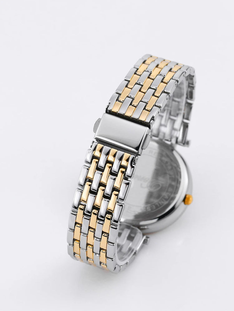 Orologio al quarzo da donna DENVOSI Orologio da polso da donna All-match con montatura di diamanti di lusso elegante e alla moda delle migliori marche platinumshop