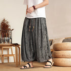 Primavera 2026 Nuovi Pantaloni Larghi da Uomo Vintage Casual Jogging, Pantaloni Harem Larghi Traspiranti da Uomo, Taglie Forti 8XL