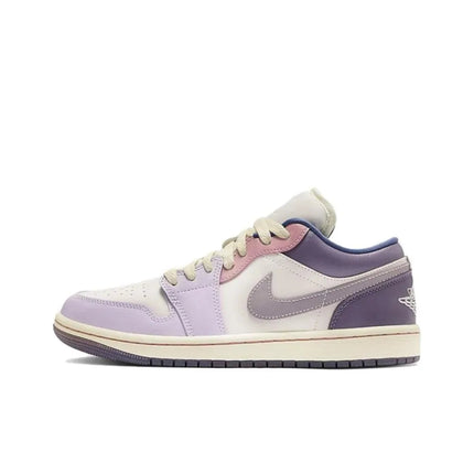 Scarpe da basket Nike Air Jordan 1 Low unisex, ammortizzate, antiscivolo, resistenti e dal design classico 553558-149 platinumshop