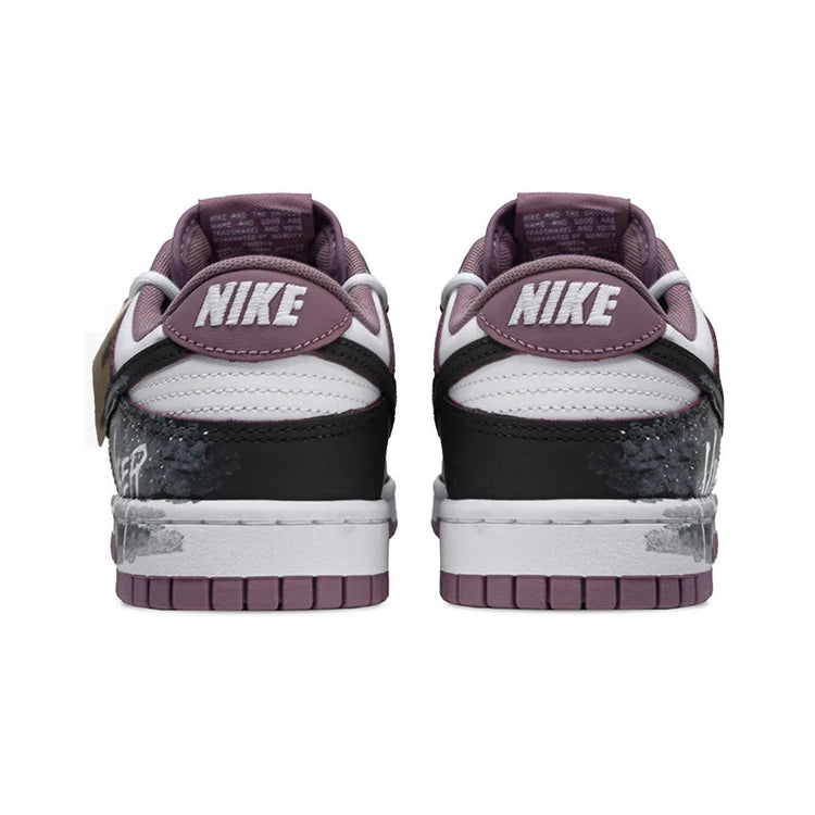 Sneakers Personalizzate Nike Dunk Post-Apocalyptic Wasteland Graffiti, Scarpe da Skate Trendy Nere a Profilo Basso per Uomo platinumshop
