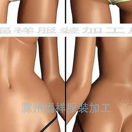 Women's Thin Ice Silk High Elastic Thong Mini Low-rise Sexy Sheer Single Layer Underwear