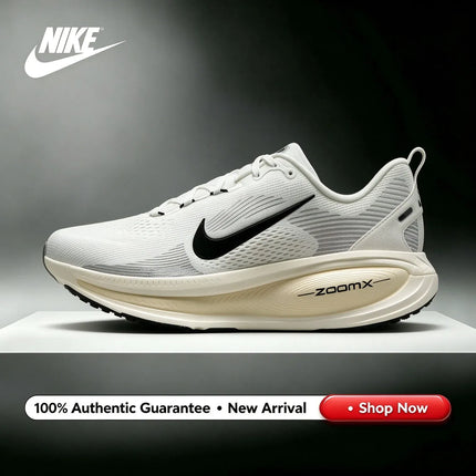Nike VOMERO 18 Comfortable and Versatile,Breathable, Low-Top Casual Training and CityCommuting Running Shoes for Men, Beige