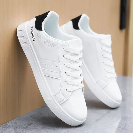 Classic Men Leather Casual Shoes High Quality Comfortable Platform Sneakers Men Flats Shoe Loafers British Jogging Shoe Hot Sale